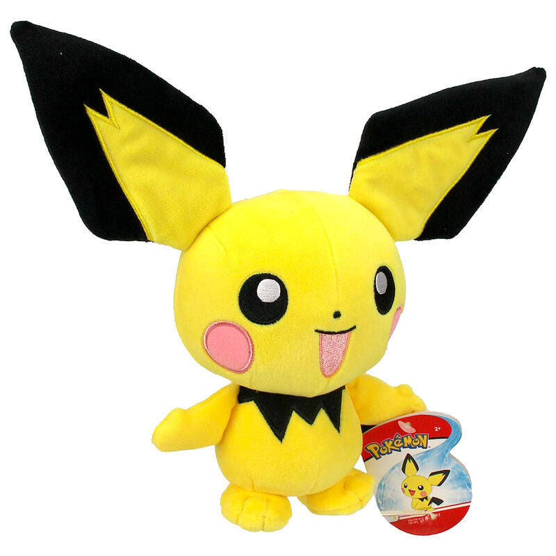 Peluche Pichu Pokemon 20 cm Frikytopia
