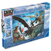 Puzzle Como Entrenar a Tu Dragon 2 XXL 150pzs