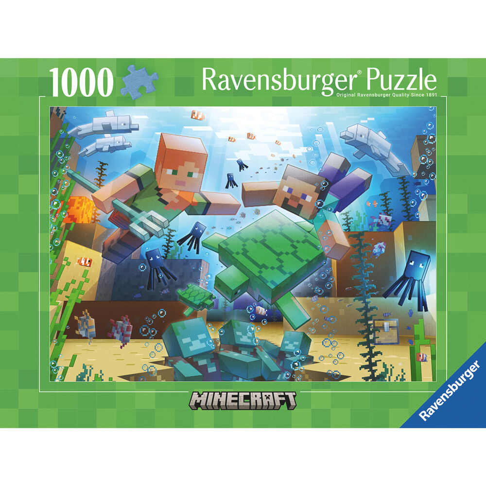 Minecraft Puzzle Minecraft Mosaic (1000 piezas) Frikytopia