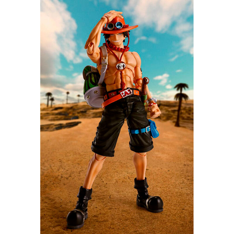 Portgas d. ace - fire fist - ver. fig. 15 -5 cm one piece sh figuarts collectors shop Frikytopia