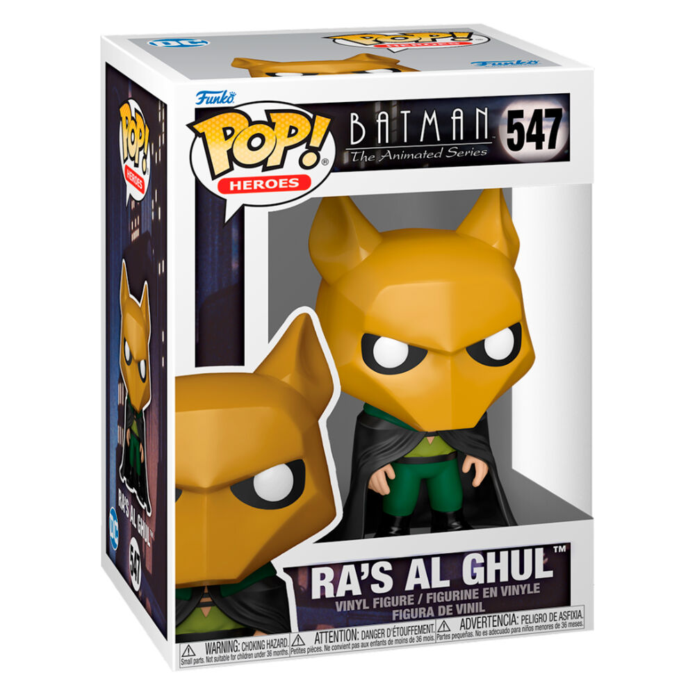 Batman: The Animated Series Figura POP! Heroes Vinyl Ras al Ghul 9 cm Frikytopia