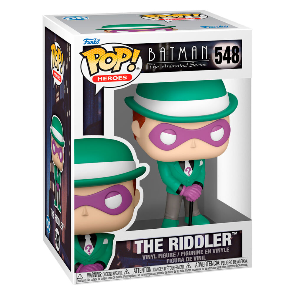 Batman: The Animated Series Figura POP! Heroes Vinyl The Riddler 9 cm