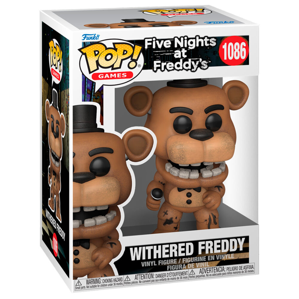 Five Nights at Freddy's POP! Vinyl Figura Withered Freddy 9 cm