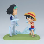 Figura Monkey D. Luffy Vs Kuzan World Collectable Figure Log Stories One Piece 9 cm