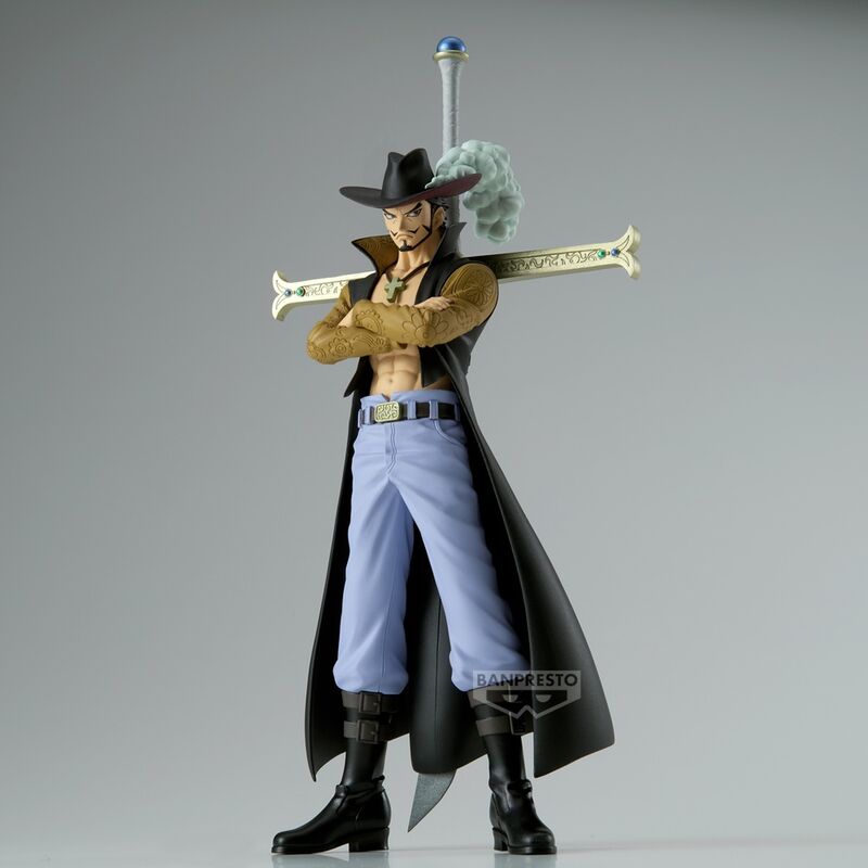 Figura Banpresto One Piece Dxf The Grandline Series Dracule Mihawk 17 cm