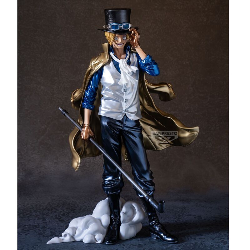 Figura Banpresto One Piece Premium Sabo The Metallic 30 cm Frikytopia