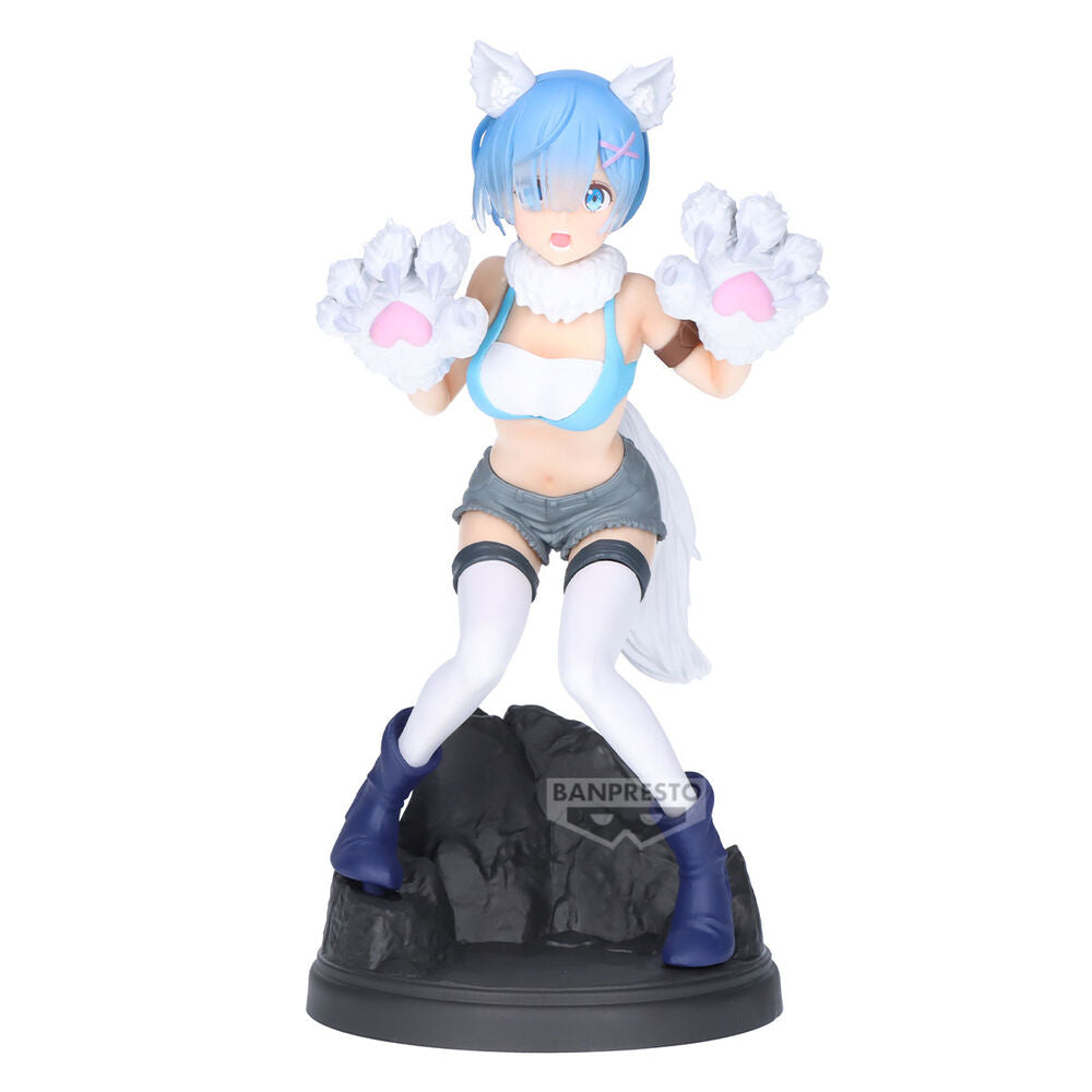 Figura Rem Monsters Motions Re:Zero Starting Life In Another World 22 cm