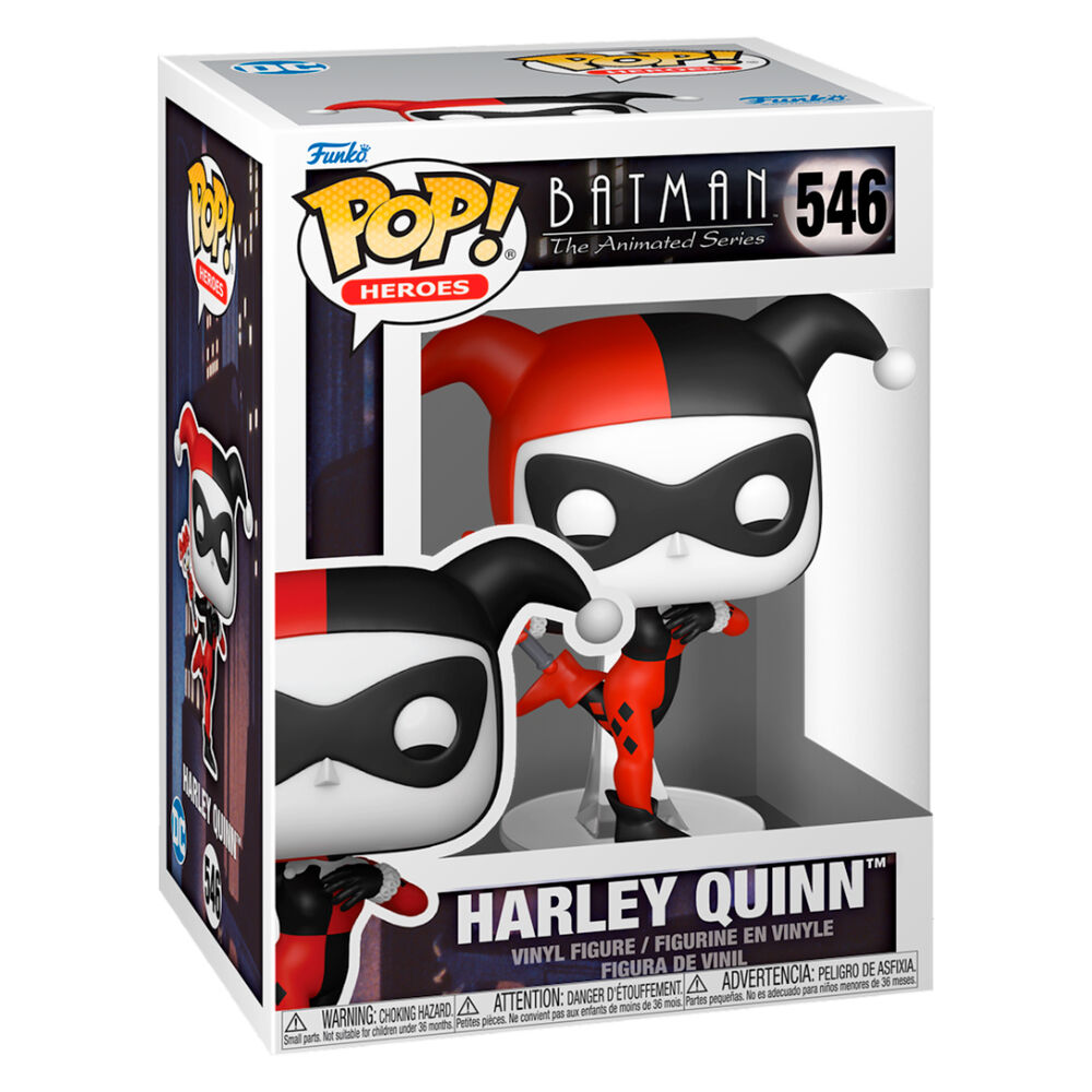 Batman: The Animated Series Figura POP! Heroes Vinyl Harley Quinn 9 cm