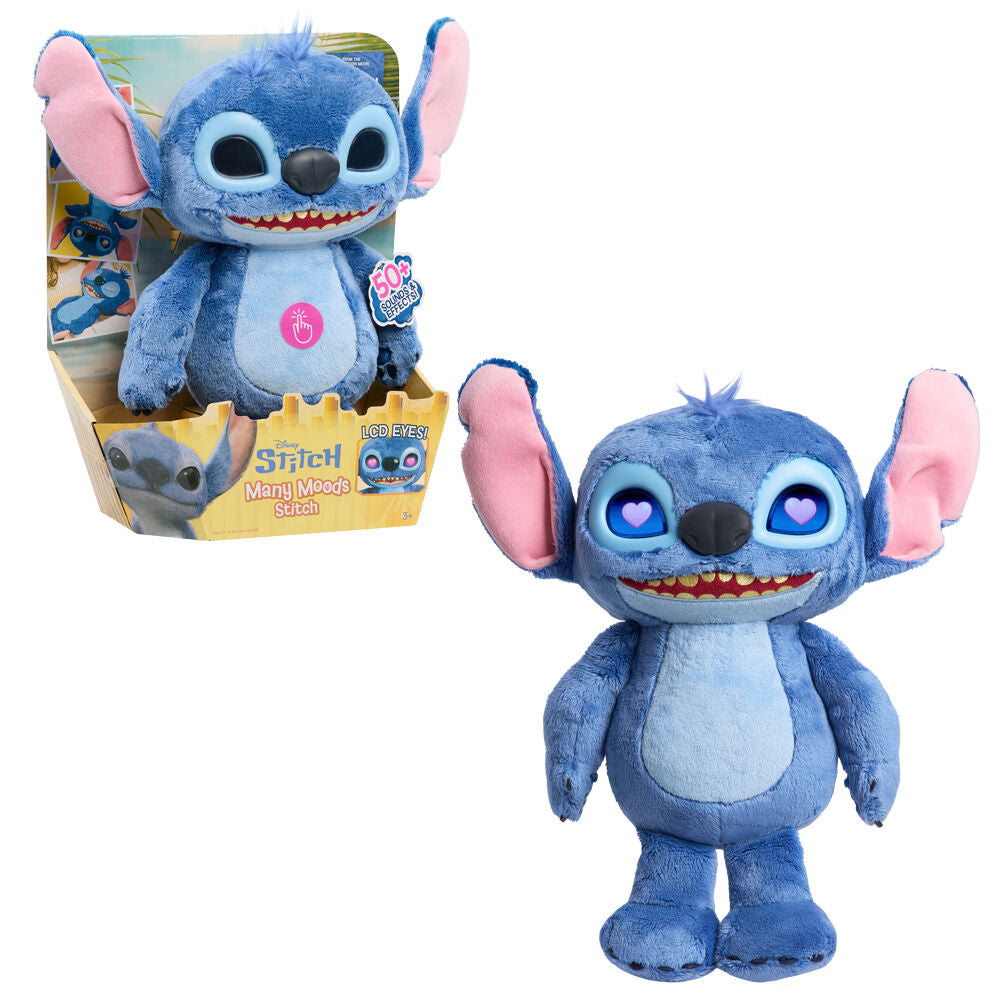 Peluche Interactivo Stitch Disney 30 cm Frikytopia