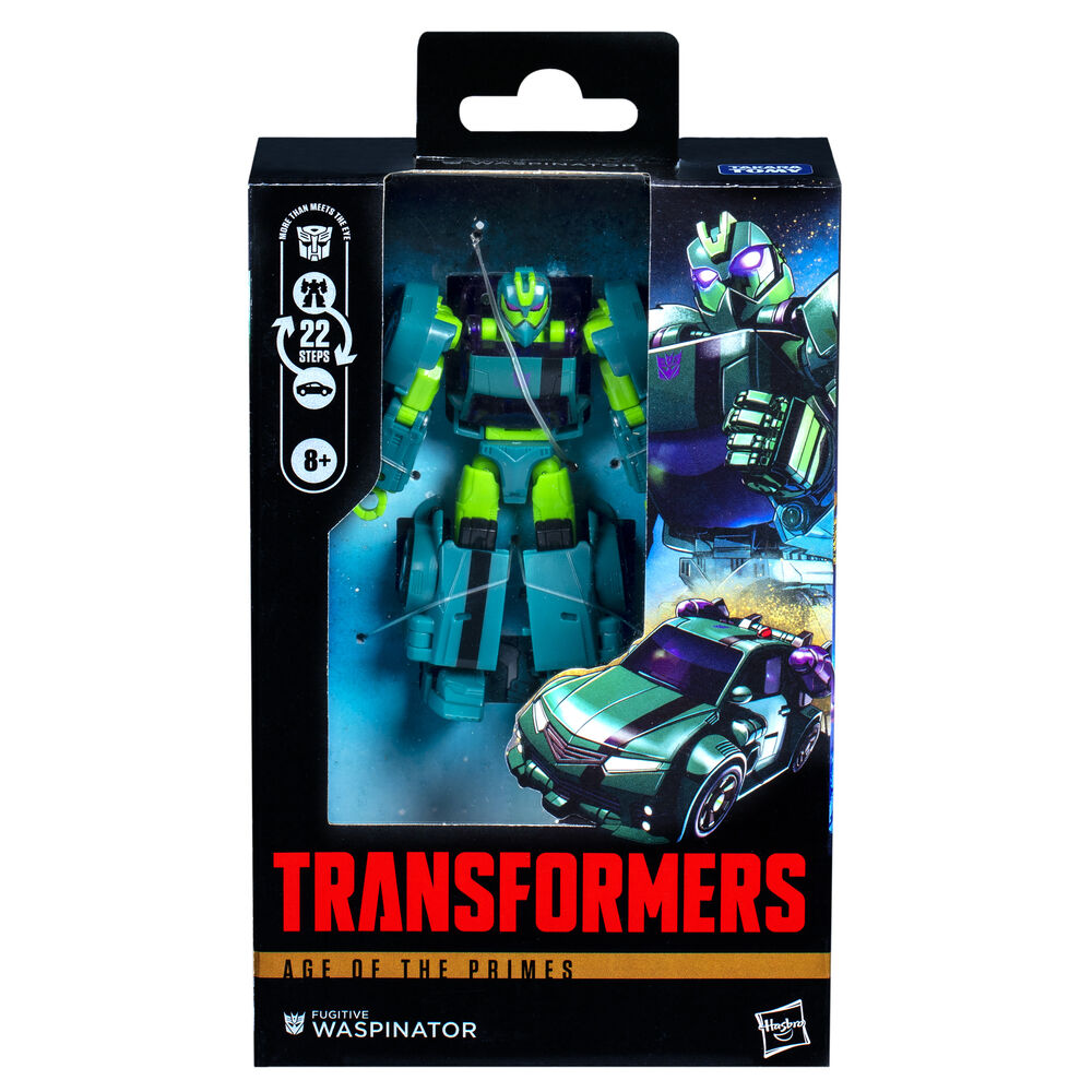 Figura hasbro transformers age of the primes fugitive waspinator Frikytopia