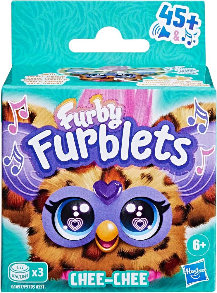 Juguete interactivo hasbro furby furblet chee chee