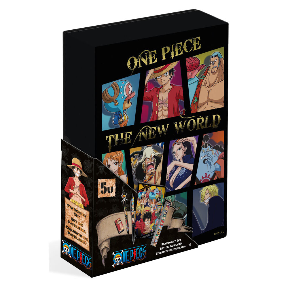 One Piece Set de papelería Deluxe