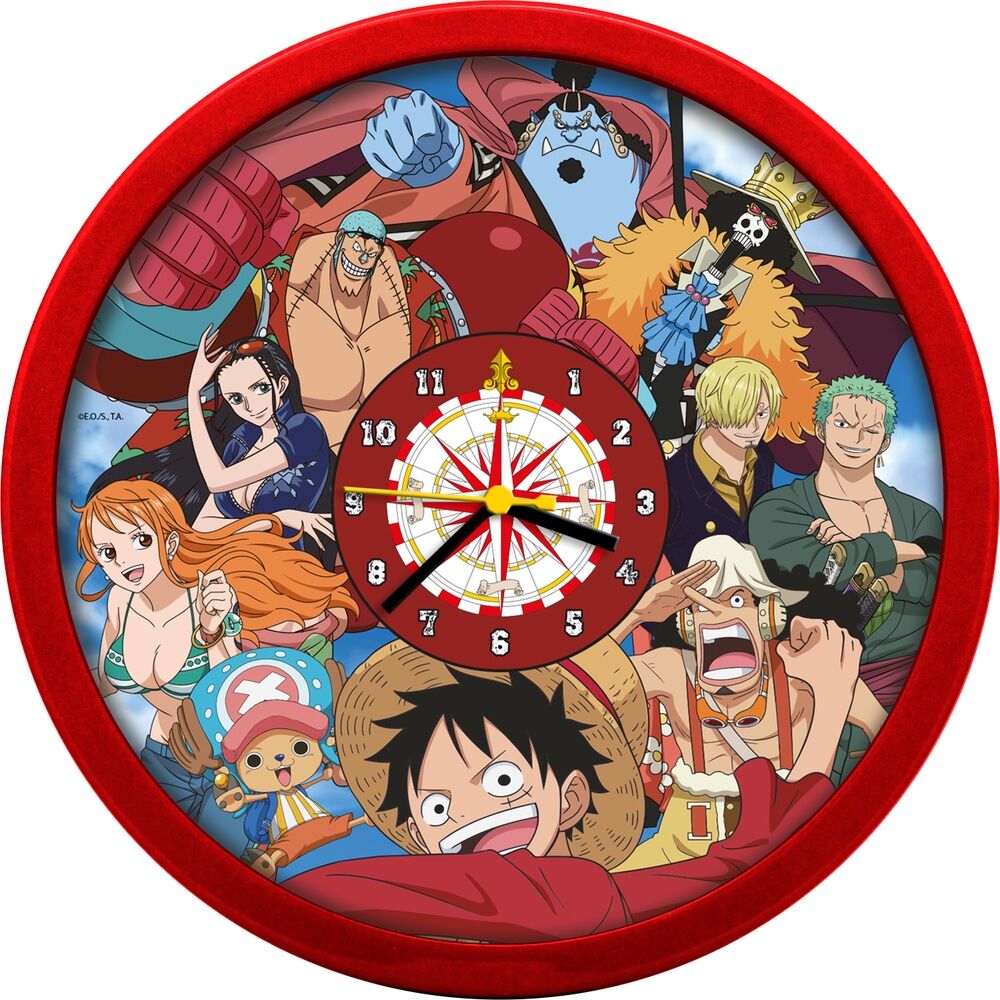 One Piece Reloj de Pared Frikytopia
