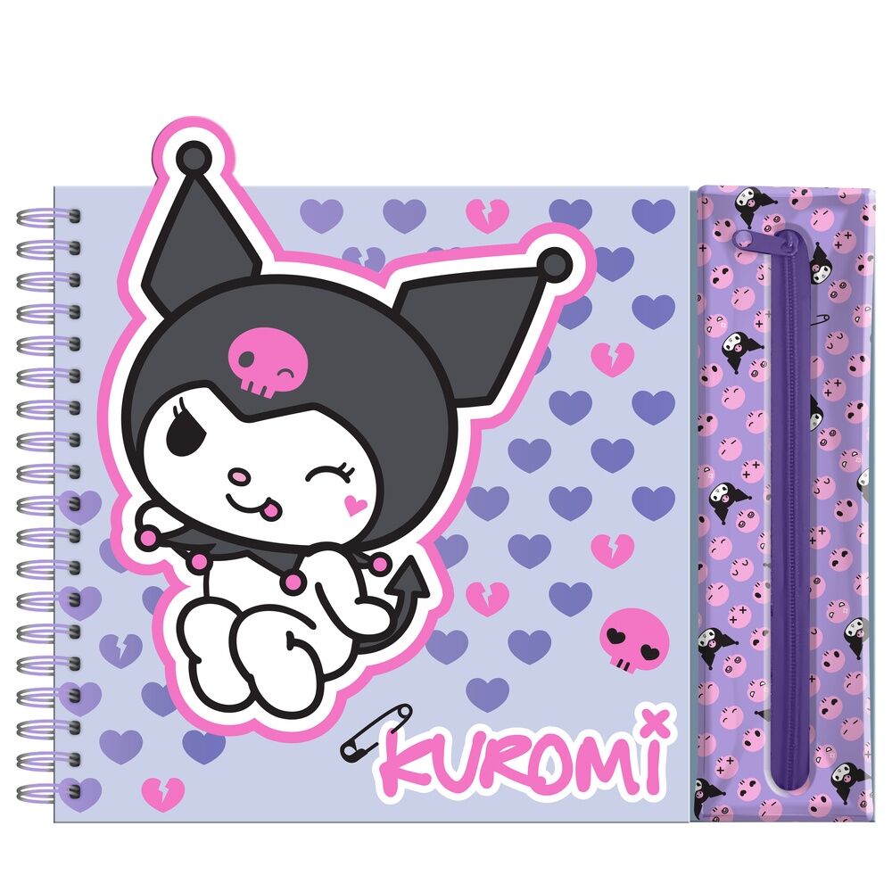 Set colorear Kuromi Hello Kitty Frikytopia