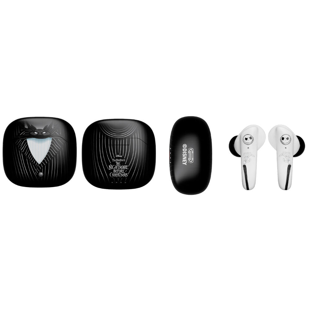 Pesadilla Antes de Navidad Mini-Soporte Holdems & Auriculares Inalámbricos Jack & TWS Buds Pro 10 cm
