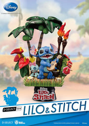 Diorama Stitch Ukelele 14 cm