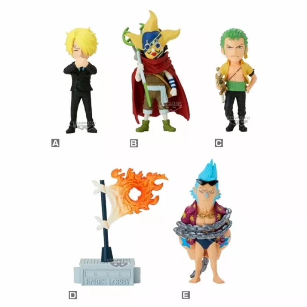 Figura banpresto one piece world collectable enies lobby 2 unidad aleatoria Frikytopia