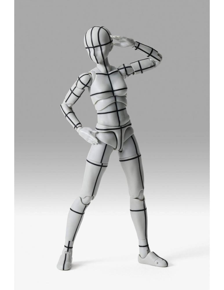 Body chan - sports edition wire frame - (gray color ver.) fig. 13 -5 cm body kun - body chan