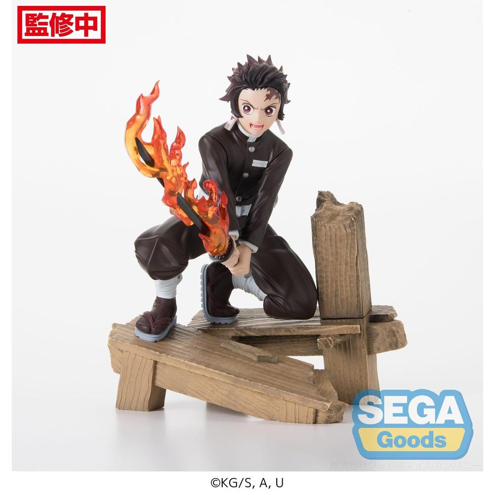 Figura sega demon slayer kimetsu no yaiba tanjiro kamado swordsmith village arc 12 cm Frikytopia