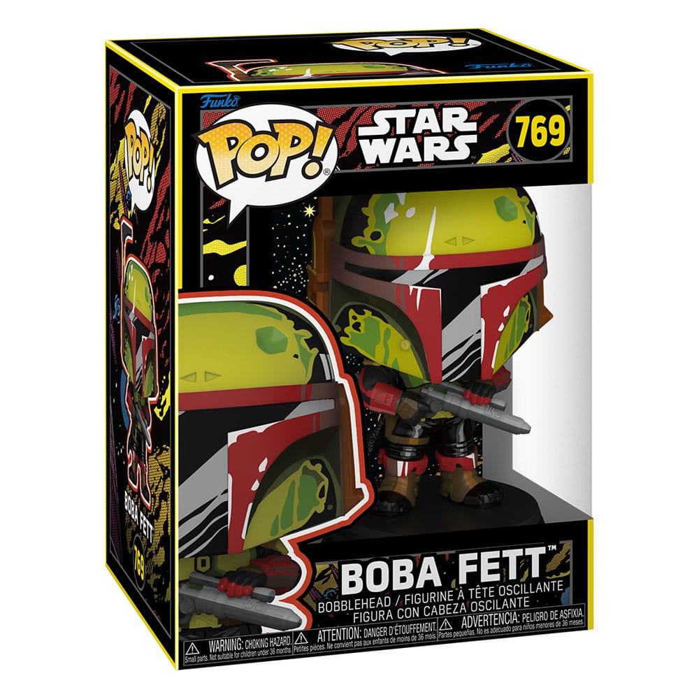 Funko Pop!: Book of Boba Fett Movie Boba Fett(Retro — STAR WARS