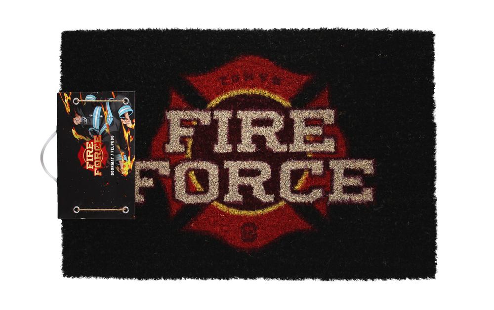 Fire Force Felpudo Logo Red 40 x 60 cm