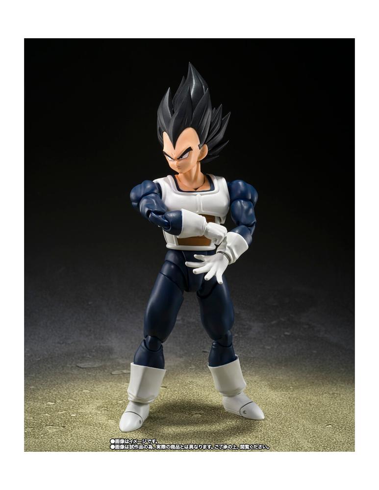 Dragon Ball Figura S.H. Figuarts Vegeta Old Battle Clothes 14 cm Frikytopia
