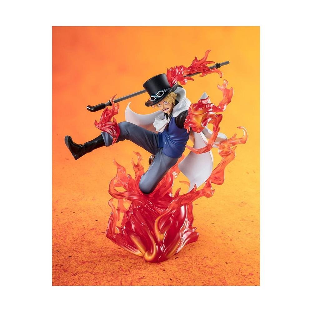 One Piece Figuarts ZERO Extra Battle Estatua PVC Sabo Fire Fist Rook Check 19 cm Frikytopia