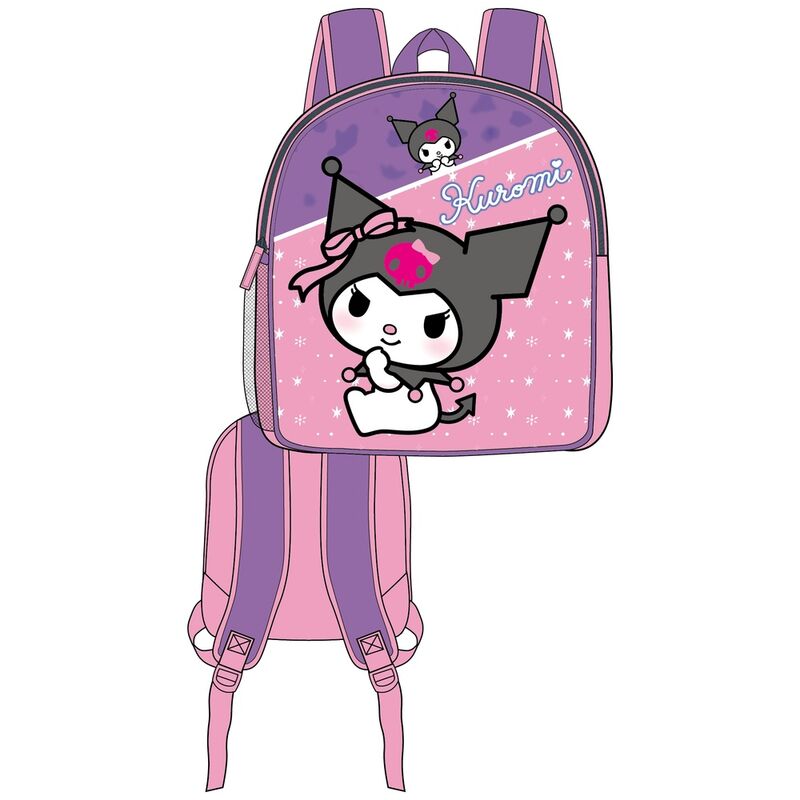 Mochila 3D Kuromi Hello Kitty 30 cm Frikytopia