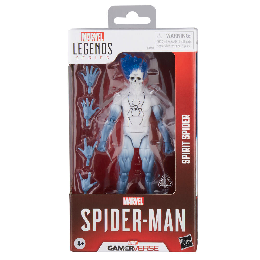 Figura hasbro marvel legends series gamerverse spirit spider Frikytopia