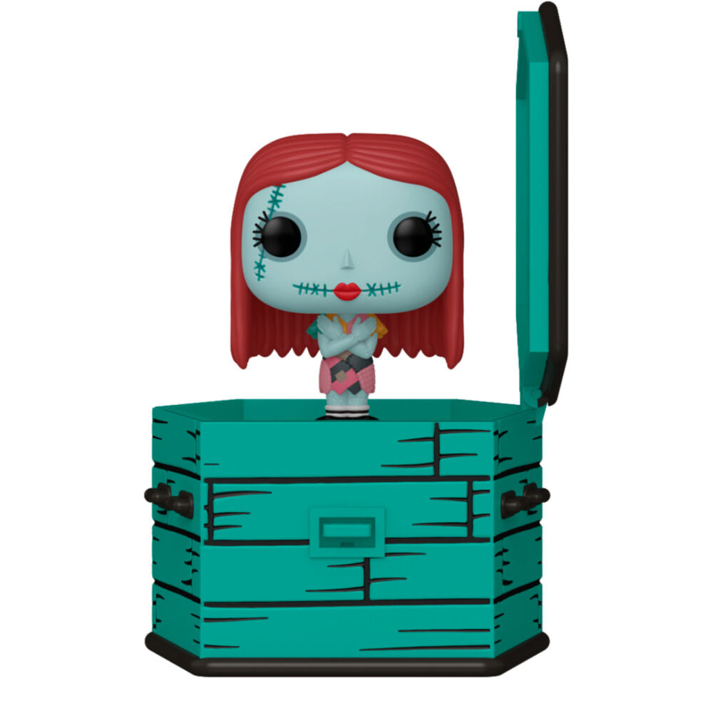 Pesadilla antes de Navidad Figura Coffin Pocket POP! Vinyl Sally Sewing 6 cm Frikytopia