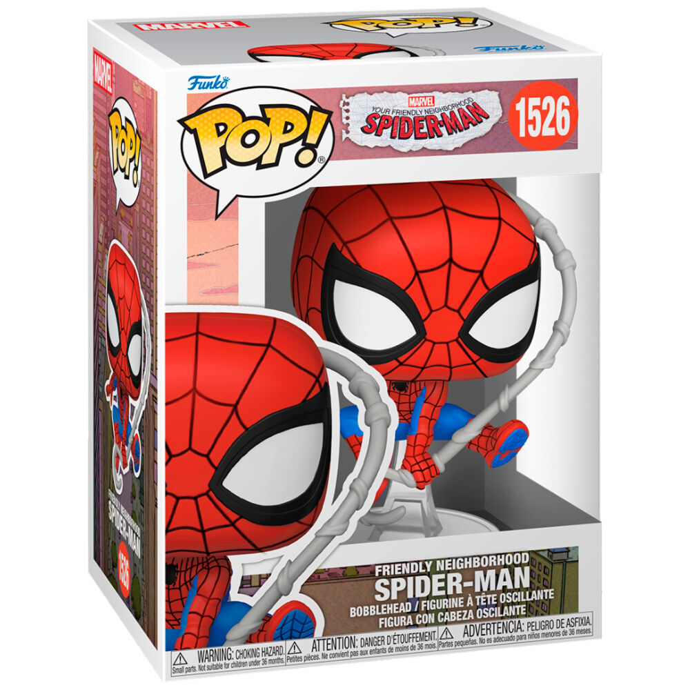 Friendly Neighborhood Spider-Man Figura POP! Vinyl Spider-Man(Final Suit) 9 cm Frikytopia