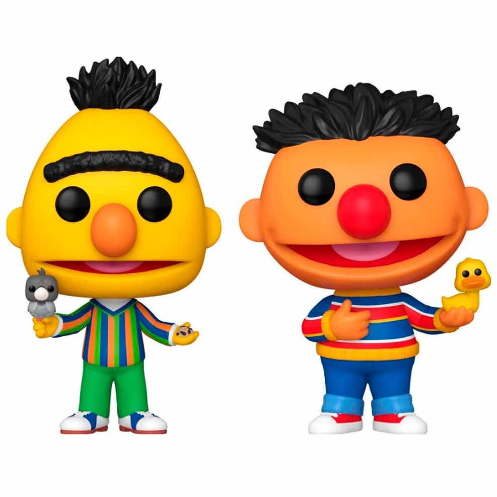 Blister 2 figuras POP Barrio Sesamo Epi y Blas Exclusive Frikytopia