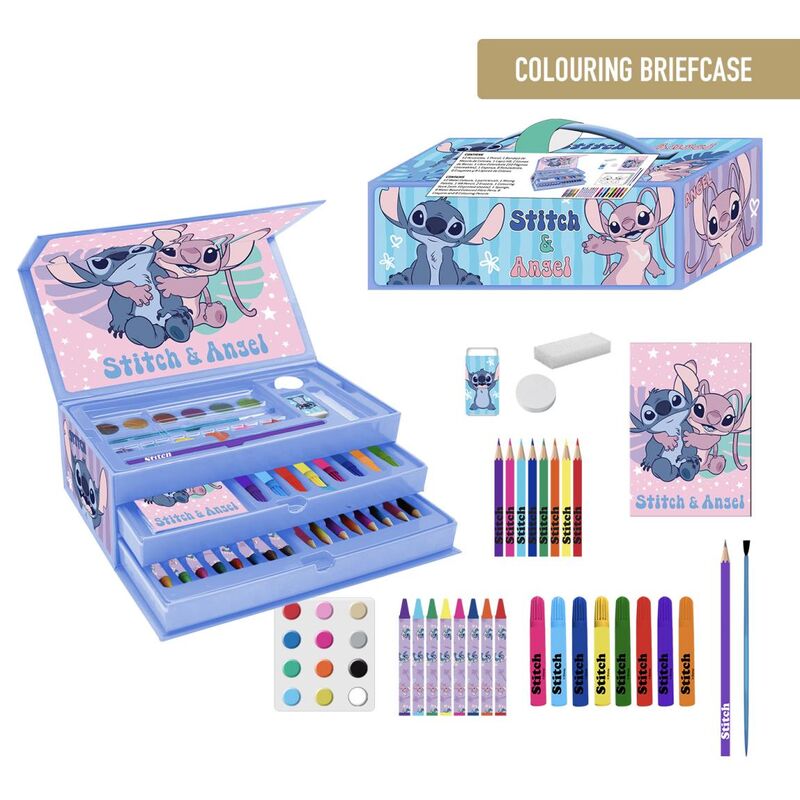 Maletin coloreable Stitch Disney