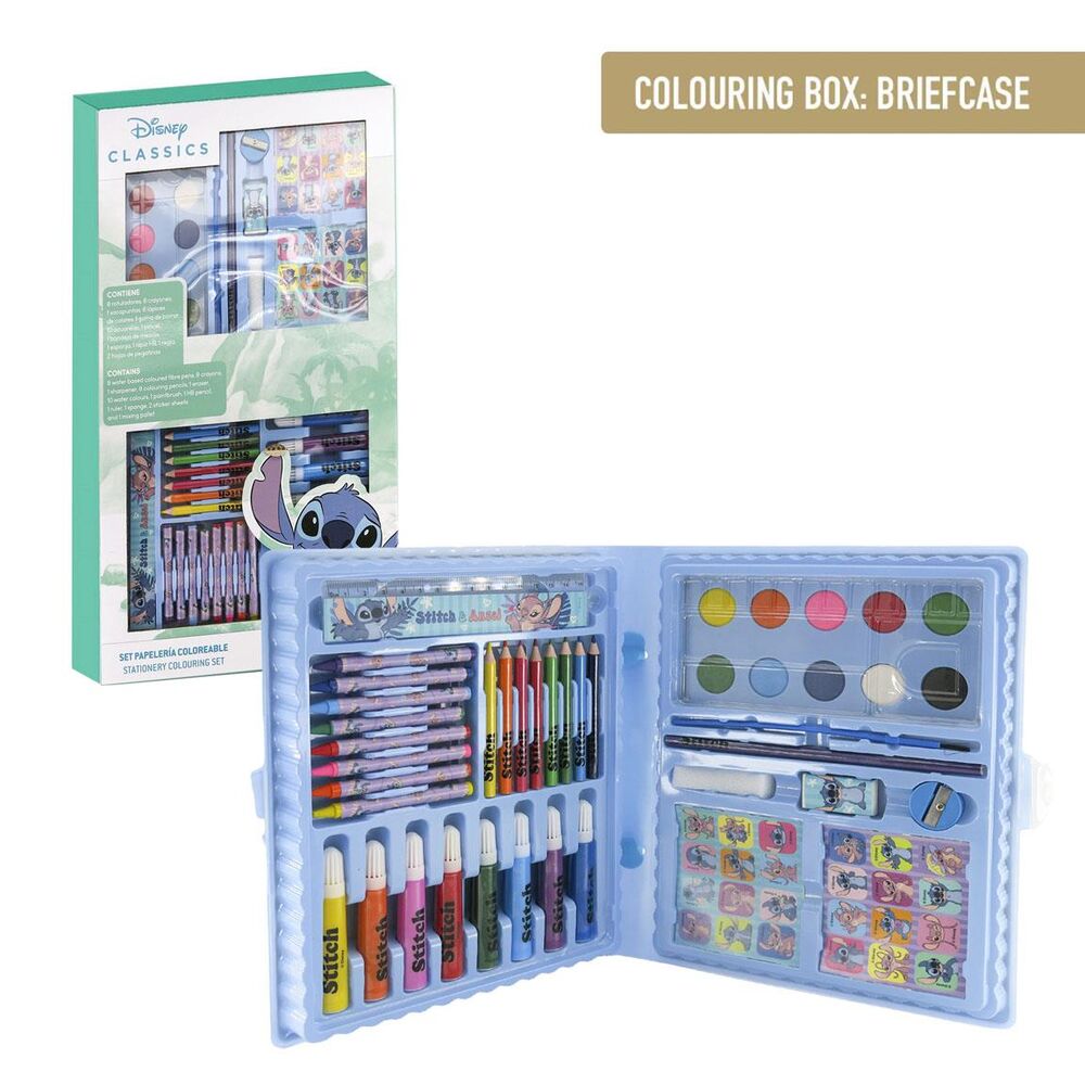 Set papeleria Stitch Disney Frikytopia