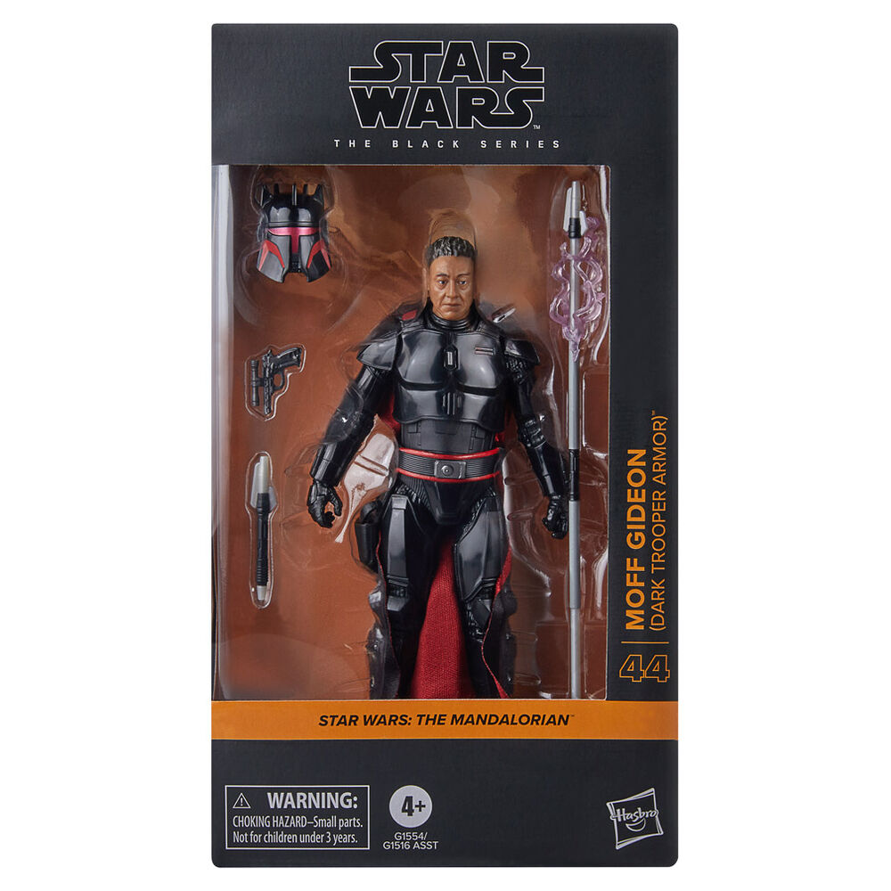 Star Wars: The Mandalorian Black Series Figura Moff Gideon (Dark Trooper Armor) 15 cm Frikytopia