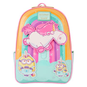 Minions By Loungefly Mini Mochila Fluffy Unicorn