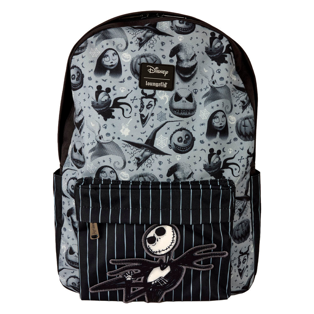 Disney by Loungefly Mochila Nylon Full-Size Nightmare before Christmas Frikytopia