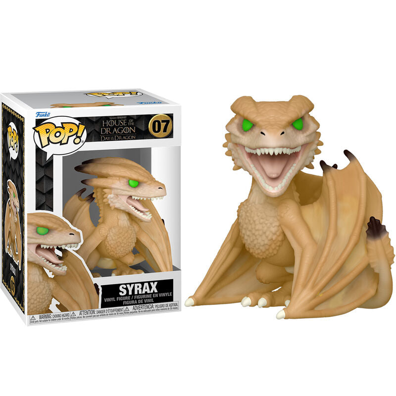 Figura POP Juego de Tronos La Casa del Dragon Syrax Frikytopia