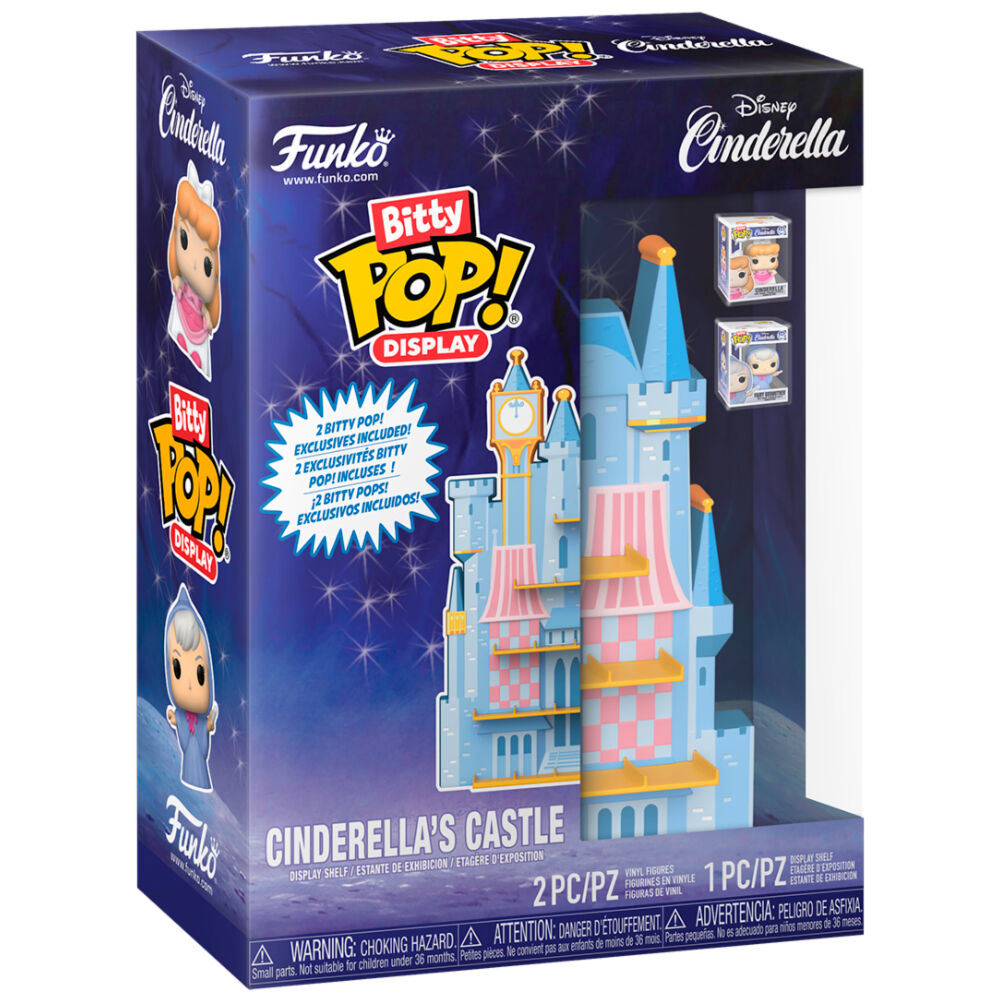 Display Bitty POP Disney El Castillo de Cenicienta Frikytopia