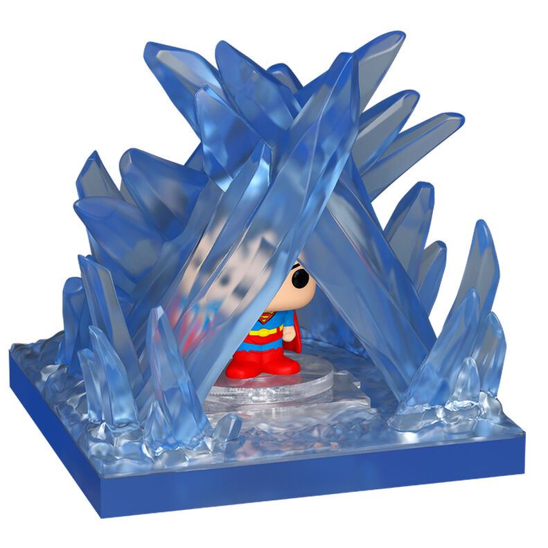 DC Comics Bitty POP! Towns Vinyl Figura Superman and the Fortress of Solitude