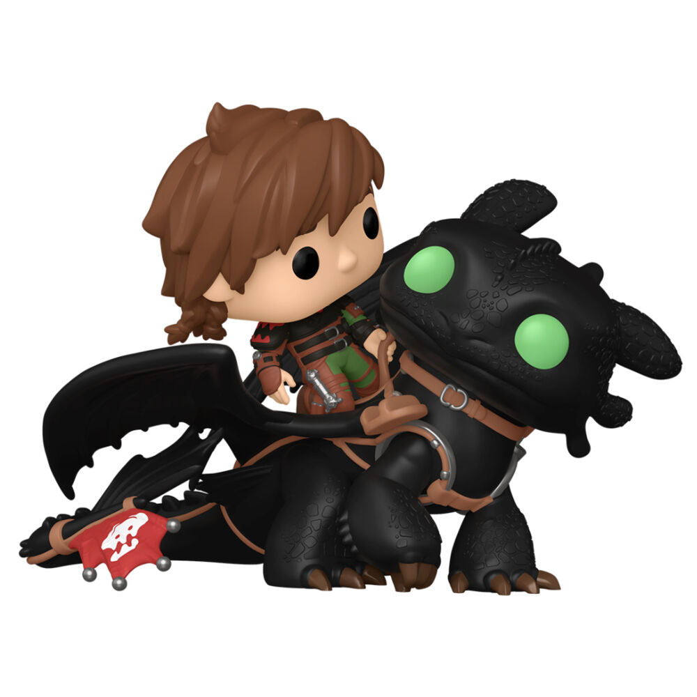 Figura POP Rides Deluxe Como Entrenar a tu Dragon 2 Hiccup with Toothless Frikytopia