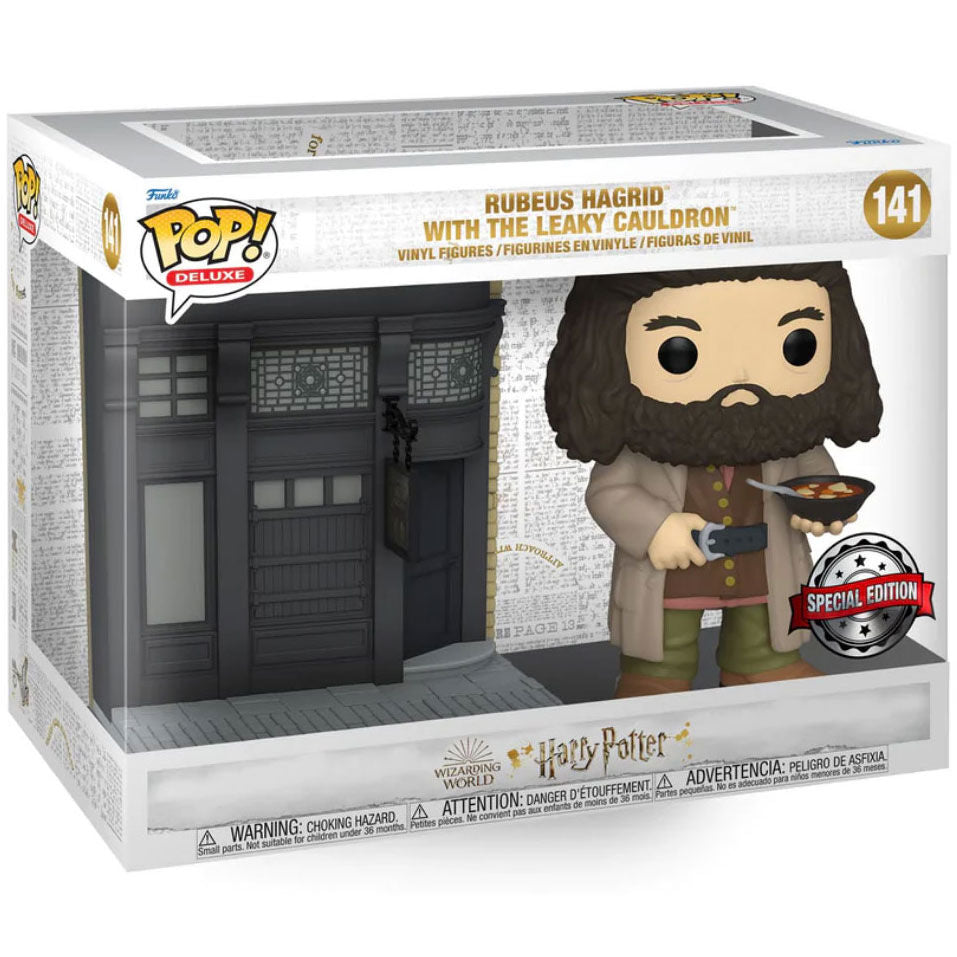 Figura POP Harry Potter Diagon Alley Rubeus Hagrid The Leaky Cauldron