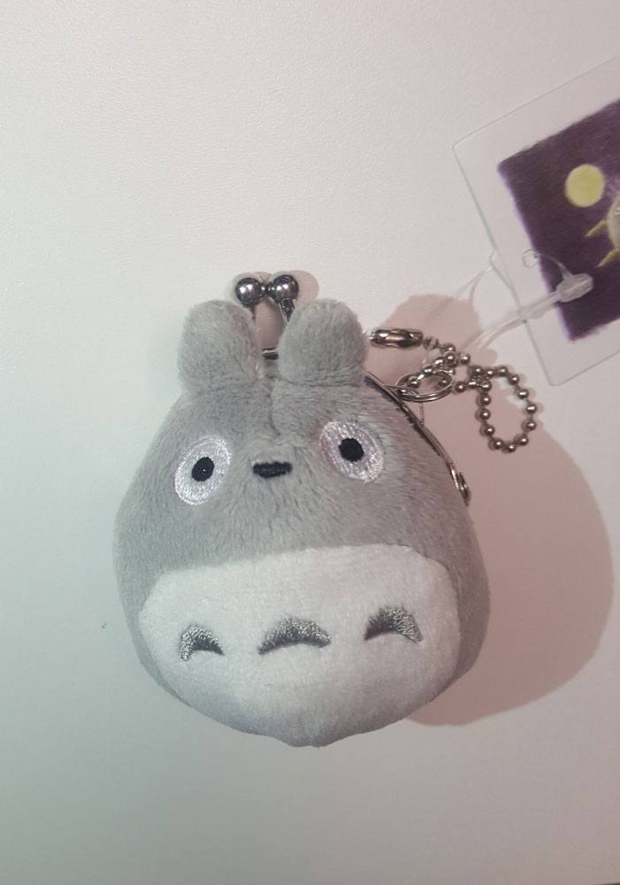 Mi vecino Totoro Llavero Monedero de Peluche Mini Totoro 8 cm Frikytopia