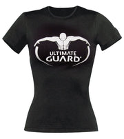 Ultimate Guard Camiseta Chica Logo Negro Talla M