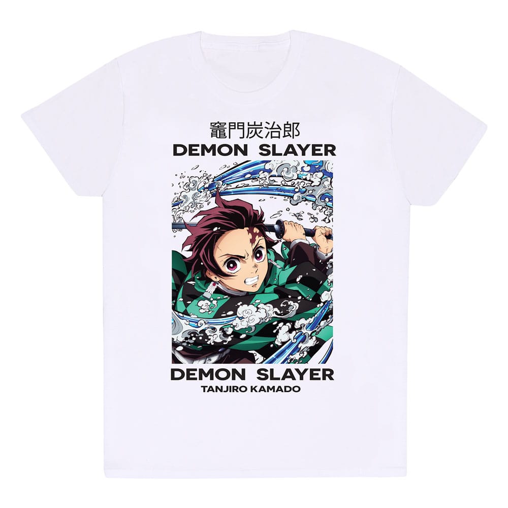 Demon Slayer: Kimetsu no Yaiba Camiseta Whirlpool talla XL