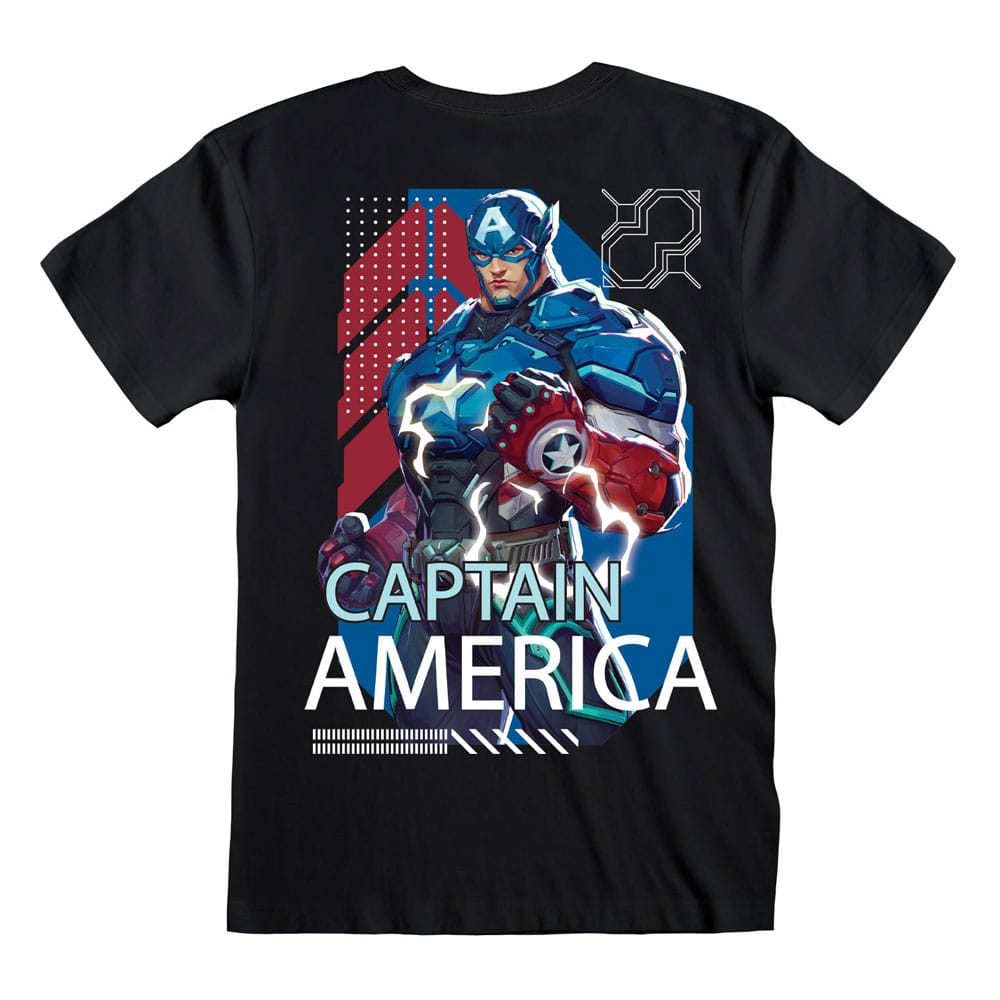 Marvel Rivals Camiseta Captain America talla M
