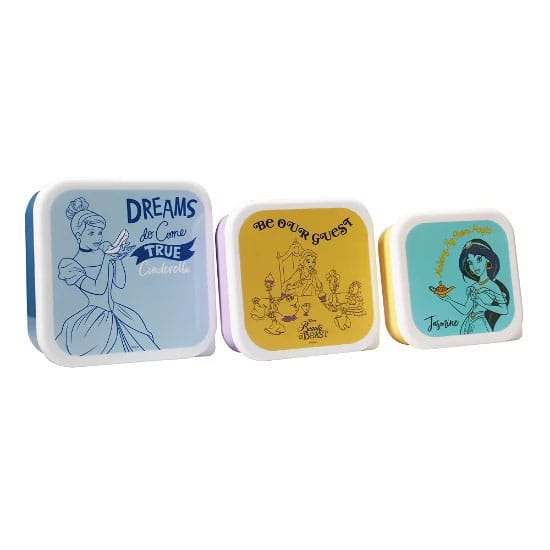 Disney: Princess Colour Pop Snack Box Set of 3 Frikytopia