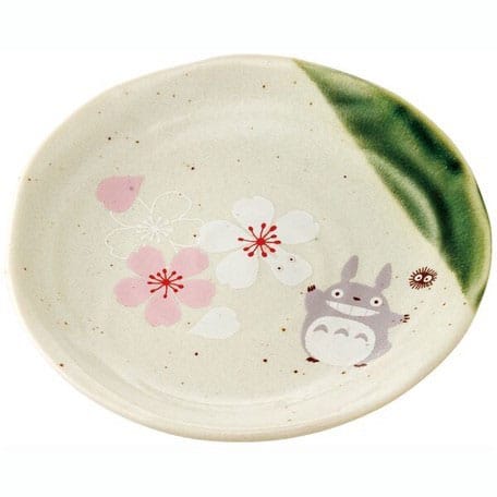 Mi vecino Totoro Plato Mino Totoro Sakura Small 13 cm Frikytopia