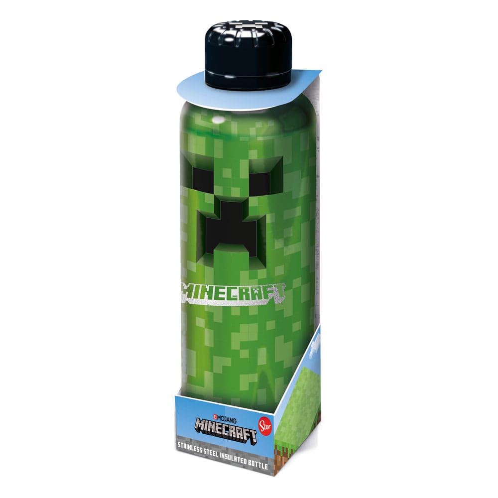 Minecraft Botella de Agua Creeper Frikytopia