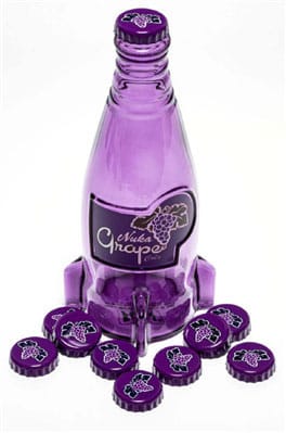 Fallout Réplica Bottle Series Glass Bottle & Cap Nuka Cola Grape Frikytopia